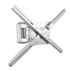 Soporte articulado de pared phoenix para pantalla tv rotacion giro e inclinacion 20o hasta 35 kg gris metalizado