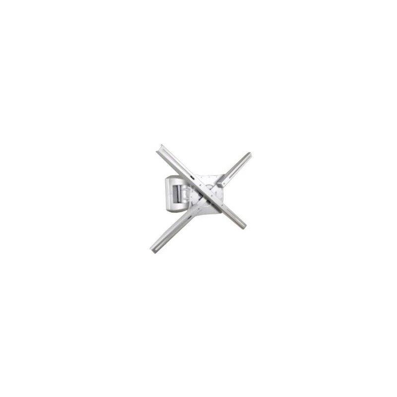 Soporte articulado de pared phoenix para pantalla tv rotacion giro e inclinacion 20o hasta 35 kg gris metalizado