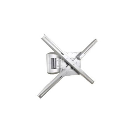 Soporte articulado de pared phoenix para pantalla tv rotacion giro e inclinacion 20o hasta 35 kg gris metalizado