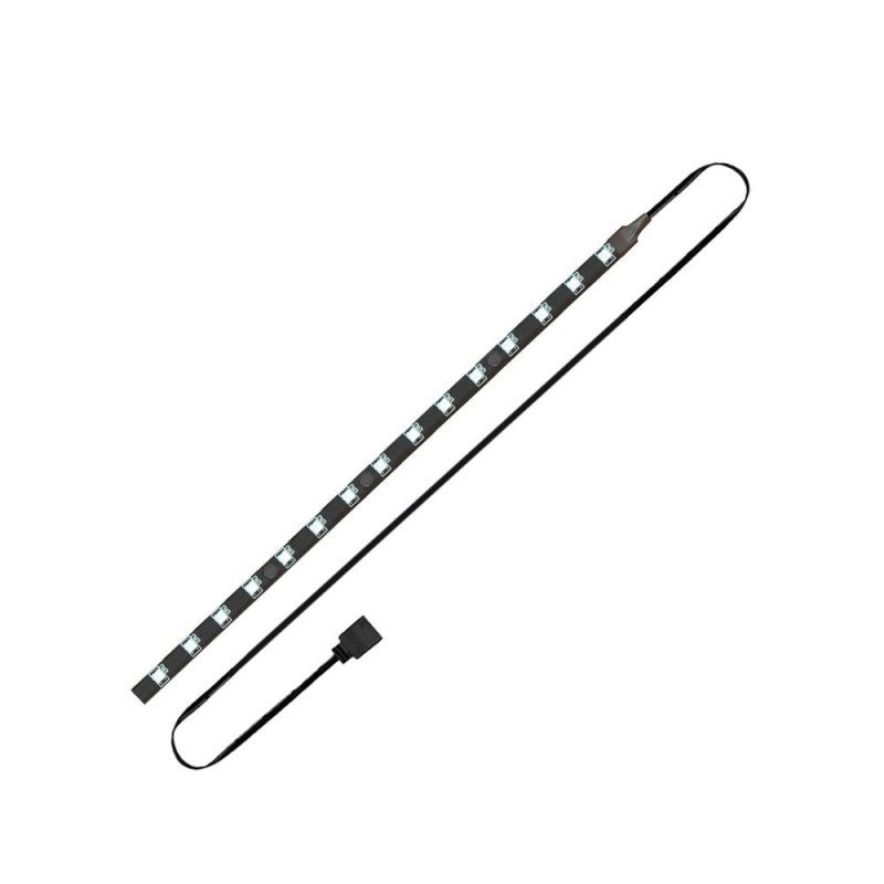 Tira led argb phoenix 30 cm - conector 3 pines - fijacion magnetica - compatible con caja phevolve phwhitediamond y phblackdiamo