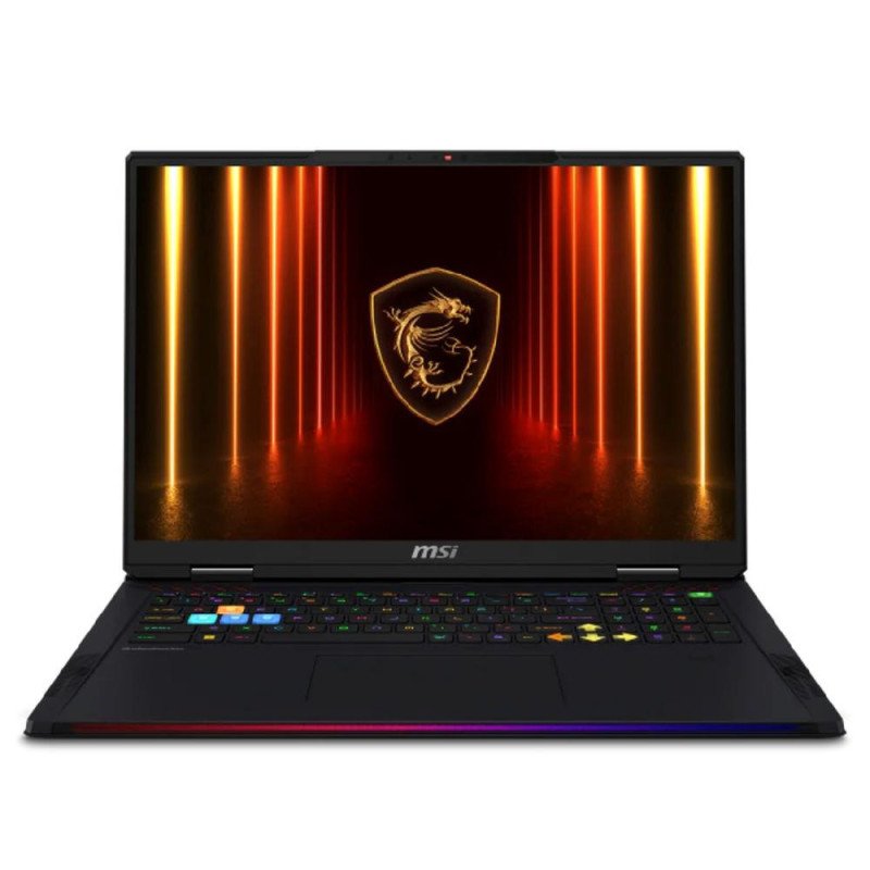 Portatil msi raider 18 hx ai a2xwig - 252es u9 - 285hx - 32gb - ssd 1tb - rtx 5080 16gb - 18 pulgadas uhd+ - w11h