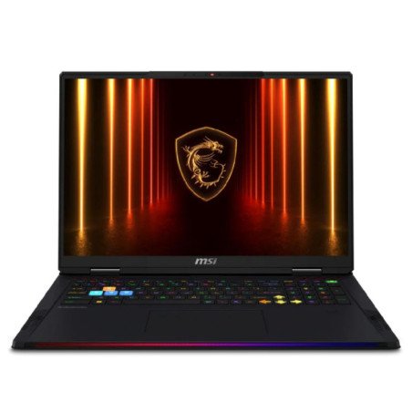 Portatil msi raider 18 hx ai a2xwig - 252es u9 - 285hx - 32gb - ssd 1tb - rtx 5080 16gb - 18 pulgadas uhd+ - w11h