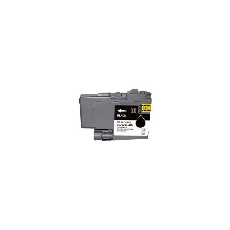 Tinta dayma brother lc3235xl negro pigmentada 6.000 pag premium v.2