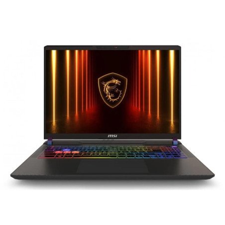 Portatil msi vector 18 hx ai a2xwhg - 878xes u9 - 275hx - 32gb - ssd 1tb - rtx 5070ti 12gb - 18 pulgadas qhd+ - freedos