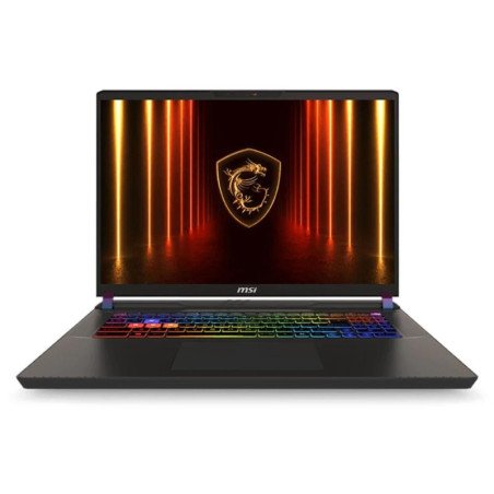 Portatil msi vector a16hx - 054xes r9 - 8940hx - 64gb - ssd 1tb - rtx 5080 16gb - 16 pulgadas qhd+ - freedos