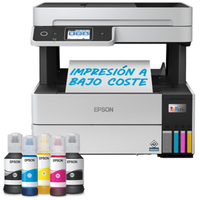 Multifuncion epson inyeccion color ecotank et - 5185 red - wifi - duplex impresion