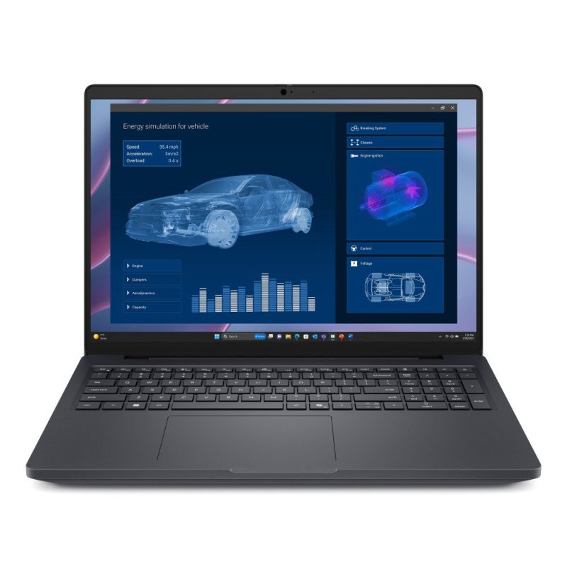 Portatil dell pro max 16 rai7pro - 350 - 32gb - ssd 1tb - rtx pro 1000 8gb - 16 pulgadas fhd+ - w11p