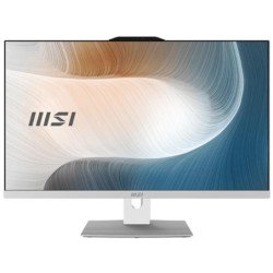 Ordenador all in one msi am272p - 1413eu core 7 - 150u - 16gb - ssd 512gb - 27 pulgadas fhd - freedos blanco