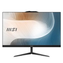 Ordenador all in one msi am242 - 1897xe i5 - 1235u - 8gb - ssd 512gb - 23.8 pulgadas - freedos negro