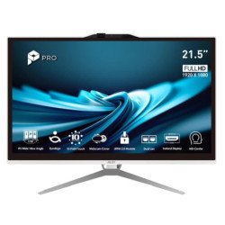 Ordenador all in one msi pro ap222t - 606xeu i3 - 14100 - 8gb - ssd 512gb - 21.5 pulgadas - freedos