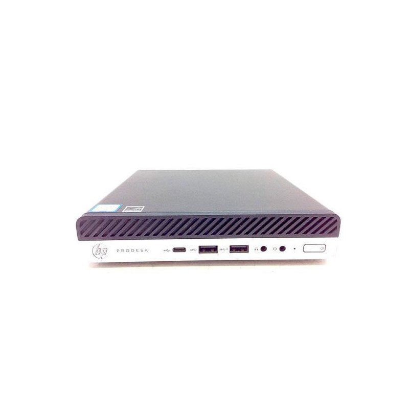Ordenador reacondicionado mini hp 600 g4 - i5 - 8th - 16gb - 512gb nvme - win 11 pro - sin cable trebol - sin vga