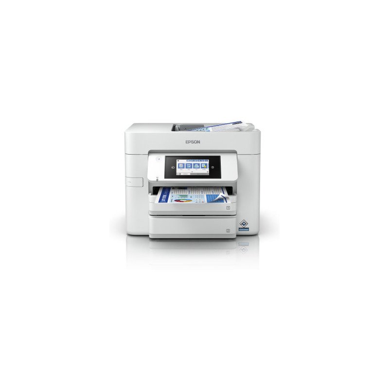 Multifuncion inyeccion epson workforce pro wf - c4810dtwf color wifi duplex fax