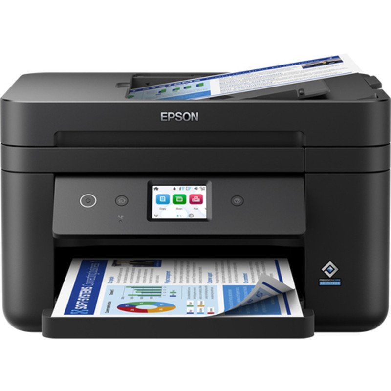 Multifuncion inyeccion epson workforce wf - 2960dwf color wifi duplex fax