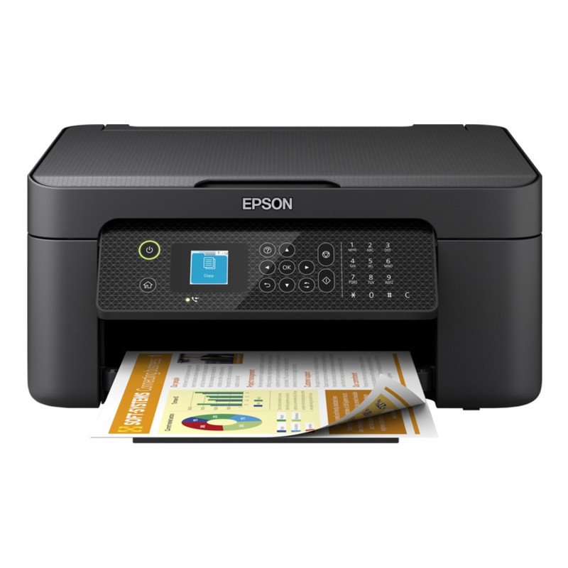 Multifuncion inyeccion epson workforce wf - 2910dwf color wifi duplex fax