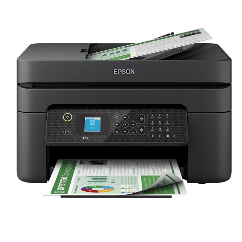 Multifuncion inyeccion epson workforce wf - 2930dwf color wifi duplex fax