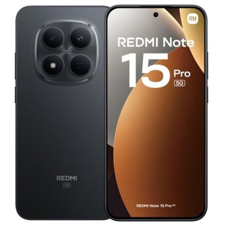 Telefono movil smartphone xiaomi redmi note 15 pro 5g - 8gb - 256gb - 6.83 pulgadas - negro