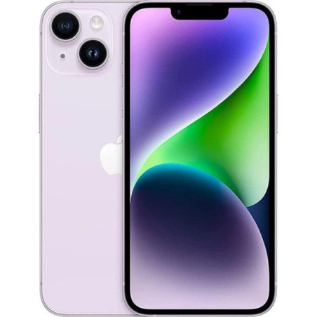 Telefono movil smartphone apple iphone 14 5g - 128gb - 6.1 pulgadas purpura acondicionado