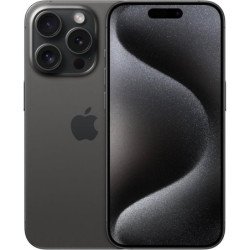 Telefono movil smartphone apple iphone 15 pro 5g - 512gb - 6.1 pulgadas negro acondicionado