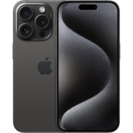 Telefono movil smartphone apple iphone 15 pro 5g - 512gb - 6.1 pulgadas negro acondicionado