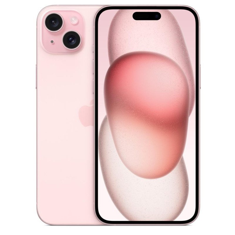 Telefono movil smartphone apple iphone 15 plus 5g - 128gb - 6.7 pulgadas rosa acondicionado