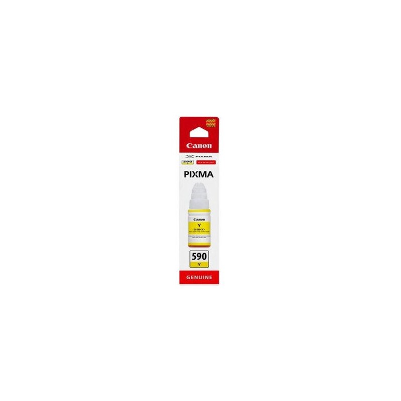 Botella tinta canon gi - 590y amarillo 70ml 7000 paginas
