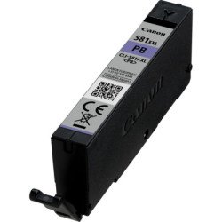 Cartucho tinta canon cli 581 pb xxl photo blue pixma tr7550 - tr8550 - ts6150 - ts6151 - ts8150 - ts8151 - ts8152 - ts9150 - ts9