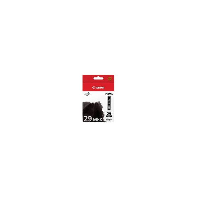 Cartucho tinta canon pgi - 29mbk negro mate pixma pro 1