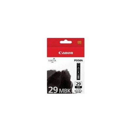Cartucho tinta canon pgi - 29mbk negro mate pixma pro 1