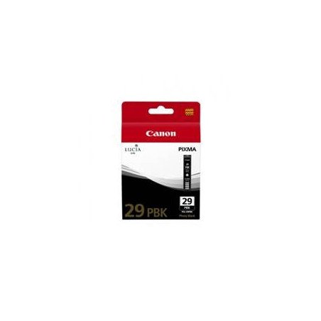 Cartucho tinta canon pgi - 29pbk photo negro pixma pro 1