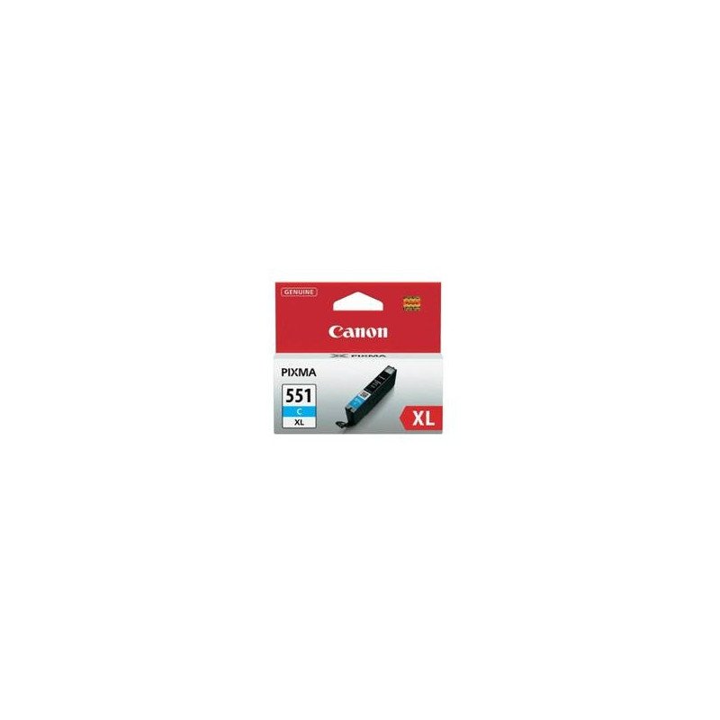 Cartucho tinta canon cli 551 xl cian mg6350 - mg5450