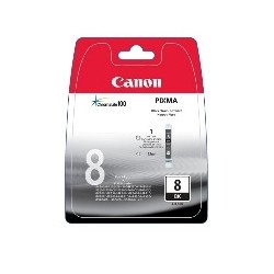 Cartucho tinta canon negro cli8bk 13ml pixma 4200 - 5200 mp500 - 800 blister