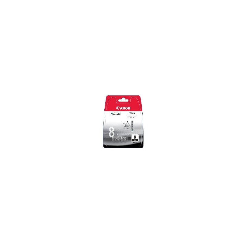 Cartucho tinta canon negro cli8bk 13ml pixma 4200 - 5200 mp500 - 800 blister