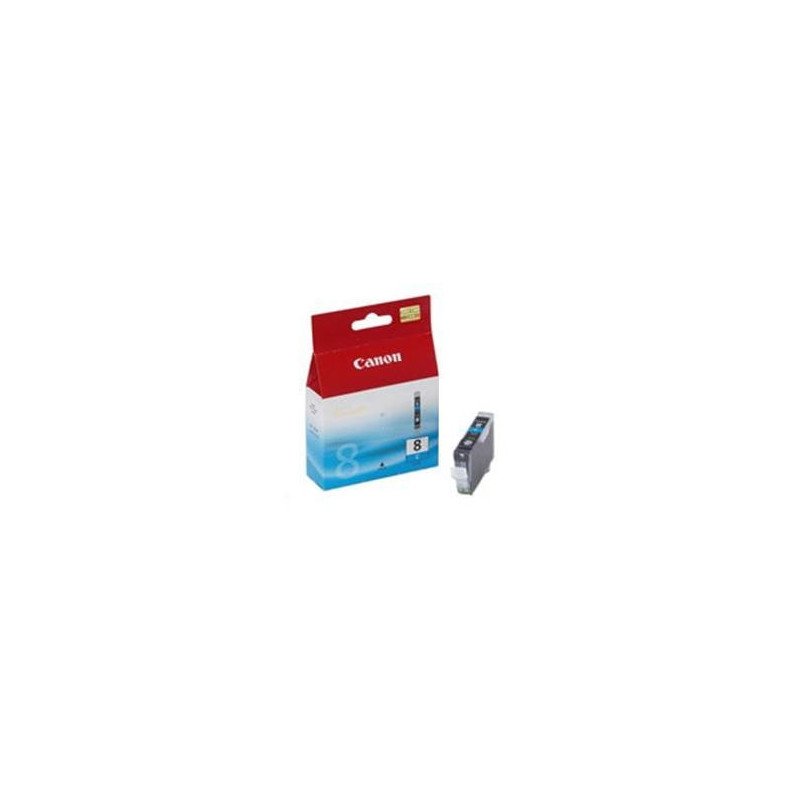 Cartucho tinta canon cli8c cian pixma 8ml 4200 - 5200 - 6600 - mp500 - 800