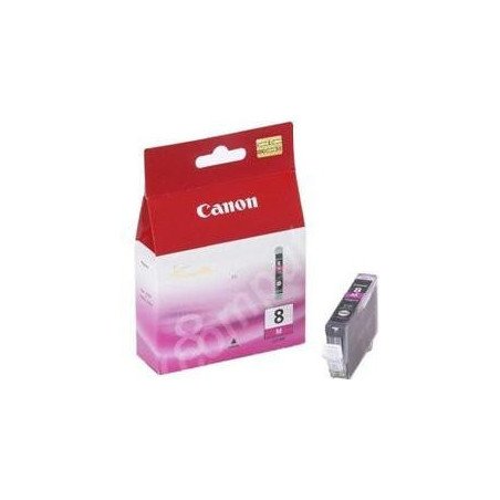 Cartucho tinta canon cli8 magenta pixma 8ml 4200 - 5200 - 6600 - mp500 - 800
