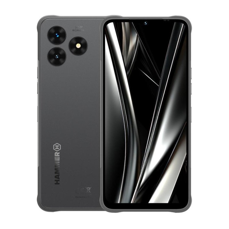 Telefono movil smartphone rugerizado hammer blade va 5g - 6.56 pulgadas - 8+128gb negro