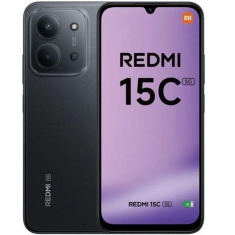 Movil xiaomi redmi 15c 5g 4 - 128gb negro