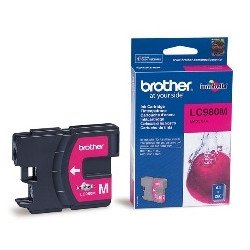 Cartucho tinta brother lc980m magenta 400 paginas dcp - 195c - dcp - 375cw - mfc - 250c - mfc - 255cw - mfc - 290c