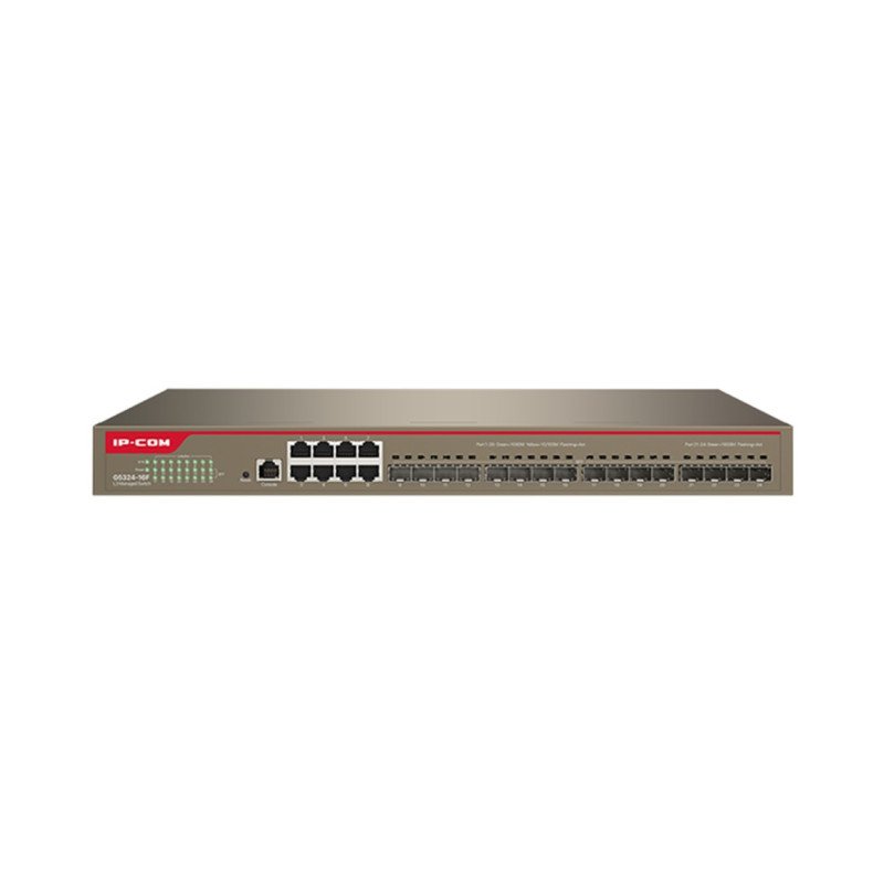 Switch ip - com g5324 - 16f 8 puertos gigabit ethernet 16 puertos sfp gestionable l3