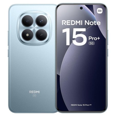 Movil xiaomi redmi note 15 pro+ 5g 8gb 256gb 6.83 pulgadas azul