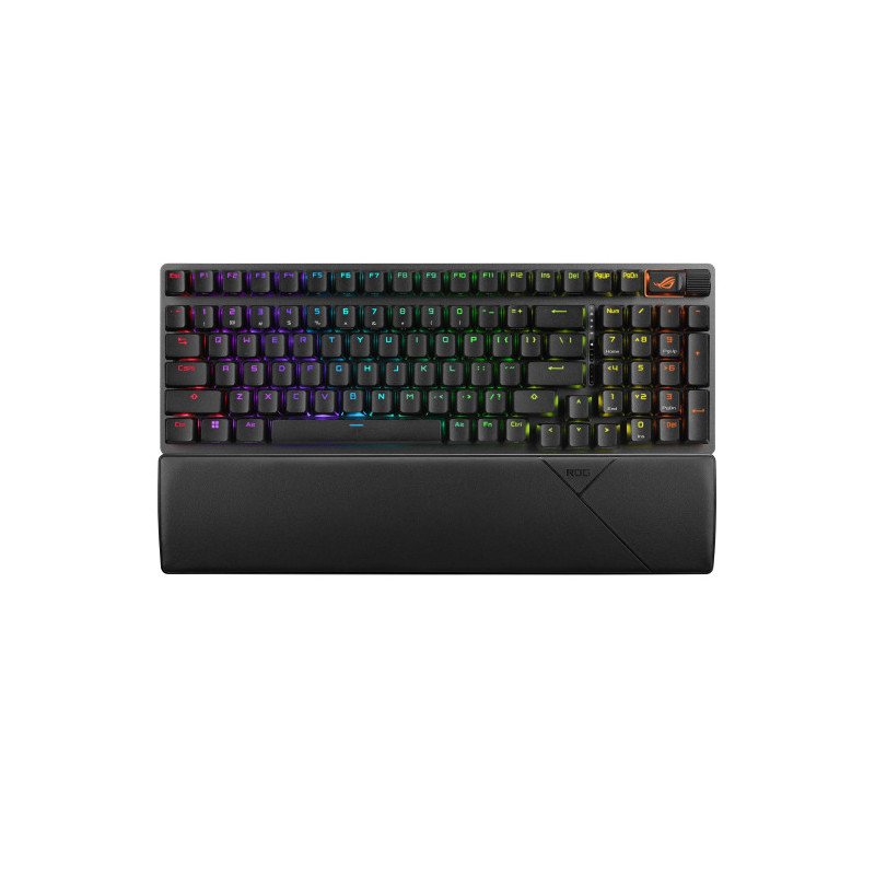 Teclado gaming asus rog strix scope ii 96 inalambrico rgb negro