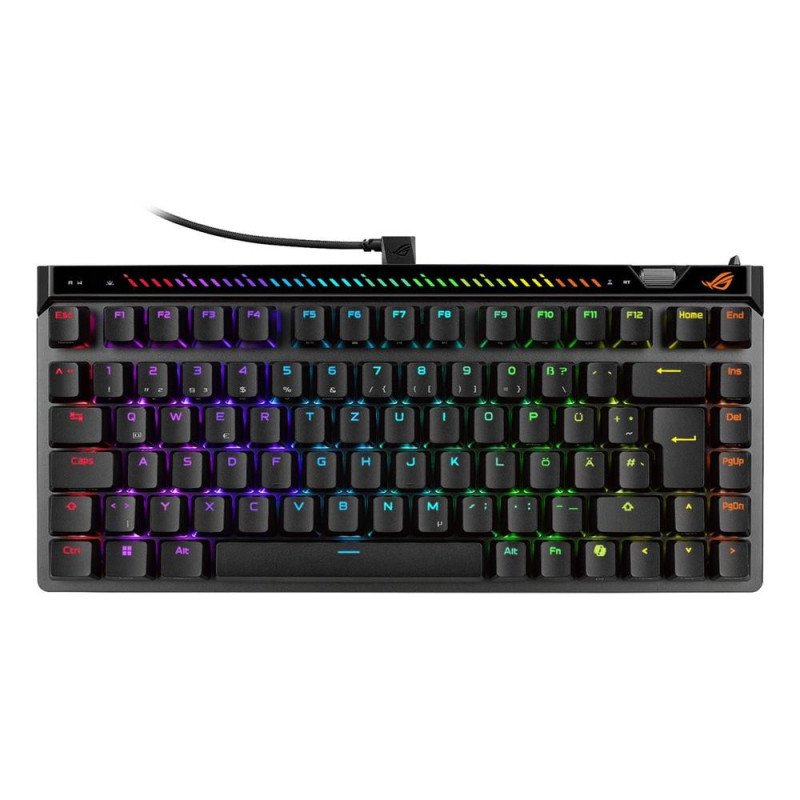 Teclado gaming asus rog falchion ace 75 he rgb negro