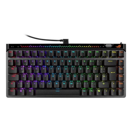 Teclado gaming asus rog falchion ace 75 he rgb negro