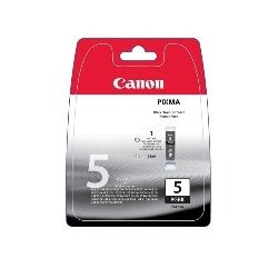 Cartucho tinta canon pgi 5 negro pigmentado 26ml pixma 4200 - 5200 mp 500 - 800 blister