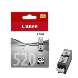 Cartucho tinta canon pgi 520 negro 19ml pixma 3600 - 4600 - 4700 - mp540 - 550 - 560 - 620 - 630 - 640 - 980 - mx860 - 870
