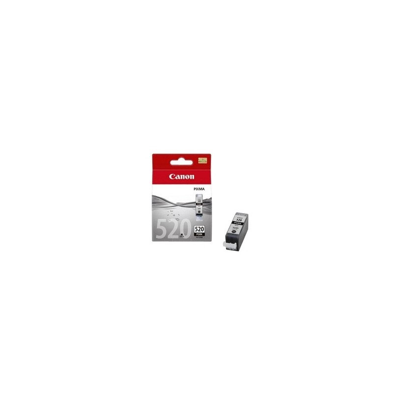 Cartucho tinta canon pgi 520 negro 19ml pixma 3600 - 4600 - 4700 - mp540 - 550 - 560 - 620 - 630 - 640 - 980 - mx860 - 870