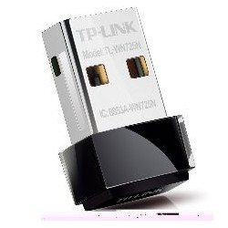 Adaptador usb 2.0 wifi 150 mbps tplink formato nano