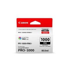 Cartucho canon pfi - 1000 pbk foto negro pro - 1000