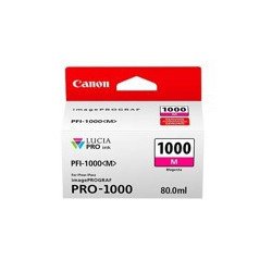 Cartucho canon pfi - 1000 m magenta pro - 1000