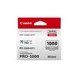 Cartucho canon pfi - 1000gy gris pro - 1000