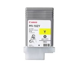 Cartucho canon pfi - 102 amarillo ipf500 - ipf510 - lp17 - ipf600 - ipf610 - ipf605 - lp24 - ipf650 - ipf655 - ipf700 - ipf710 -